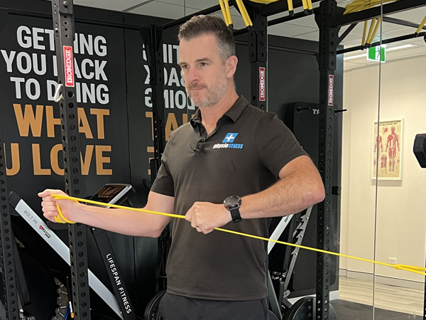 S1 | External Rotation (Eccentric) - Band